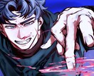 商用・SNS等◎要望に合わせ理想の作品に近づけます 臨場感溢れる1枚絵、アイコンをご提供致します。 イメージ1