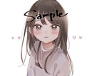 SNSアイコン制作します 可愛い女の子のイラスト描きます イメージ4