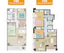 手書き風の間取り図を作成します 物件図面からマンションや戸建ての間取り図を手書風に作成します イメージ1