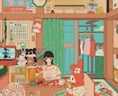 アイコン、サムネ、宣伝用などご対応いたします 書き込み多めのあなたに合ったイラストをお届け致します✨ イメージ4