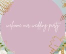 簡単に結婚式オープニングムービーがつくれます PC・スマホ・タブレット編集OK！【バラと牡丹のブーケ】 イメージ5