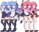TRPG/ゲーム/動画/配信◎立ち絵制作いたします 商用利用可能！あなたの思い描くものを可愛く制作します！ イメージ7