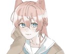 アイコンやヘッダー用の厚塗りイラスト描きます かっこいい絵柄や可愛い絵柄、少しなら絵柄変更できます イメージ1