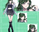 立ち絵から一枚絵まで！幅広く承ります 商用利用◎！配信活動や創作活動をする方に！ イメージ7