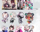 TRPG・ゲーム・配信用の立ち絵&イラスト承ります アイコンから一枚絵まで幅広く対応します！ イメージ3