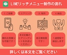 集客力UP！公式LINEリッチメニューを作成します 世界観を大事に☆思わず押したくなる優しいリッチメニュー イメージ2