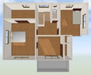 間取り図や3D俯瞰図を作成します マイホーム建築やリノベ用に、理想の間取り作成を手伝います イメージ5