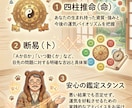 人生の設計図と『今取るべき行動』を明快に占います 四柱推命×断易で『今取るべき行動』を明快に占います イメージ2