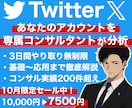 あなたのTwitter,Xアカウントコンサルします アカウントに必要な運営法等をプロが３日間解説！質疑応答あり◎ イメージ1