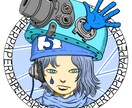 メカチックなSNS用アイコンを作ります メカチックな帽子を被ったキャラクターを作成いたします♪ イメージ6