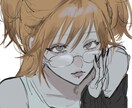 イラスト描きます SNSで使えるアイコンやプレゼント用のイラスト等描きます。 イメージ6