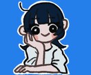 限定価格!ゆるかわいいイラストを描きます 単純な背景のデフォルメイラストです。 イメージ1