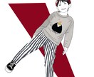 やさしくてシンプルな似顔絵を描きます あなたの大切な写真をイラストに。 イメージ7