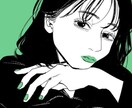 おしゃれな女の子のイラストを制作します 商用利用OK！アイコン、立ち絵、広告などに使える1枚絵 イメージ4