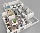 建築CGパースの制作を承ります 店舗、住宅、マンション、etc イメージ2