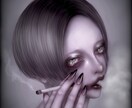 用途に合わせて人物画お描きします アイコン、CDジャケット、グッズ用、サムネ等ご相談ください イメージ2