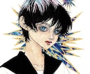 アナログ画材でSNSアイコン描きます アイコンも個性派志向のあなたへ耽美系アナログイラスト イメージ2