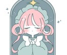 SNSや配信用の上半身アイコン描きます 即納品＆高品質のイラストをお届け！細かいオプション変更も可能 イメージ1