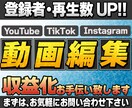 YouTube、ショート動画編集代行いたします 伝えたいを形に問題を動画編集で解決いたします。 イメージ1