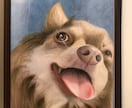 愛犬の似顔絵描きます 愛犬の写真から肖像画のようなクオリティ イメージ9