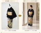 撮影不要で着物のAIモデル着用画像を作ります トルソー画像からEC・SNS向け着物モデル着用イメージ制作 イメージ5