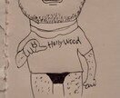 似顔絵かきます 癖ありでぃすりぎみ似顔絵かきますペットも可能 イメージ2