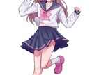 可愛い詰め込み風イラスト、立ち絵を描きます 可愛いイラストで一枚絵や立ち絵を制作させｔいただきます！ イメージ8