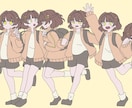 歌ってみたの動画用イラスト/一枚絵を描きます 楽曲や各種動画に合わせた一枚絵/イラストを制作します！ イメージ4