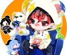 ついっちのアイコン描きます ここではアイコンのみ対応させていただいています。 イメージ2