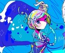 イラスト作成を/キャラクターデザイン行います イメージ1