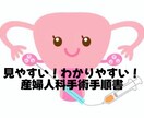 産婦人科手術手順書お渡します 自己学習サポート！産婦人科手術について イメージ1