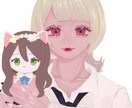 透明感のある厚塗りイラストお描きします アイコン、1枚絵、夢絵などお気軽にお声がけください イメージ5