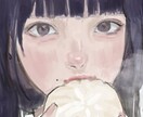 写真を元に似顔絵イラストを作成します SNSやLINEのアイコン等にオススメです イメージ4