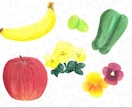 リアルな植物や食べ物のイラスト描きます SNSを始めようとしている方、アイコンを新調したい方は是非！ イメージ6