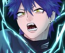 イケメン！SNSアイコン用イラスト描きますます SNS・配信用アイコン制作｜相談OK イメージ2