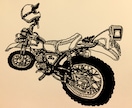 バイク/車/リアル/絵/イラスト描きます あなたの愛車を味のある絵にします。 イメージ3