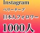 インスタ日本人チープフォロワー1000人増やします 違法性なし！凍結の心配無し！！ イメージ1