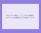 HAPPYバースデータロット鑑定書をお作りします 主役はあなた。今年のキャスティングとストーリーマップ。 イメージ3