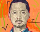 お写真からポップでカラフルな似顔絵描きます SNSアイコン/ビジネス用/チラシ/名刺/ブログなとに！ イメージ2