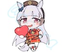 シンプル可愛いデフォルメ描きます あなたのキャラクターを私のミニキャラで可愛く描きます！ イメージ9