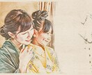写真をイラスト画像に加工します 家族や恋人、ペットの写真など様々は写真をイラスト画像！ イメージ1