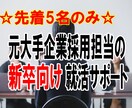 先着5名　元大手採用担当が就活フルサポートします 【10社内定実績あり】元大手採用担当による就活支援プログラム イメージ1