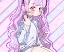 あたたかみのあるイラスト描きます 頬がもちっとしたあたたかいやわらかさを表現します イメージ2