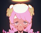 イラスト描きます ダークでポップな絵を描くのが得意です イメージ1