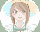 イラストオーダー【平面塗り】描きます 主線がないので、柔らかく優しい印象を与えます。 イメージ5