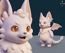 3DVtuberの【全部込み】で一括制作いたします 高品質な３D制作をフルスクラッチで制作！ご予算相談可能です イメージ15