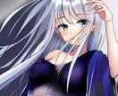TwitterなどSNS向けアイコンお安く描きます 自分のアイコンが欲しい方相談しながら一緒に制作しましょう！ イメージ1