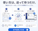 領収書をスキャン＆データ化します 送るだけでOK。OCR＋人の目で正確にデータ化 イメージ3
