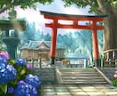 キャラクターイラスト・一枚絵を制作します 背景ありの一枚絵からキャラクターイラストまで対応します イメージ7
