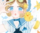 SNSアイコン用イラスト描きます 最短1日可能！絵柄、塗り方選べます！ イメージ3